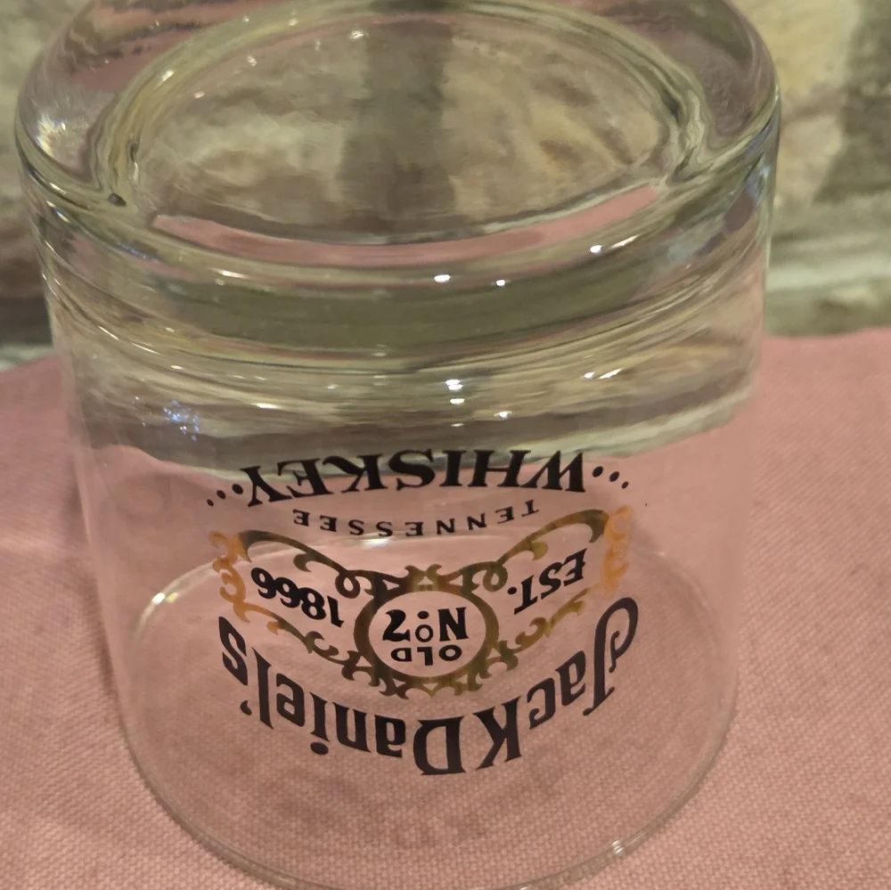 Set of 2 Jack Daniels Old No 7 Rocks Whiskey Glass Glasses